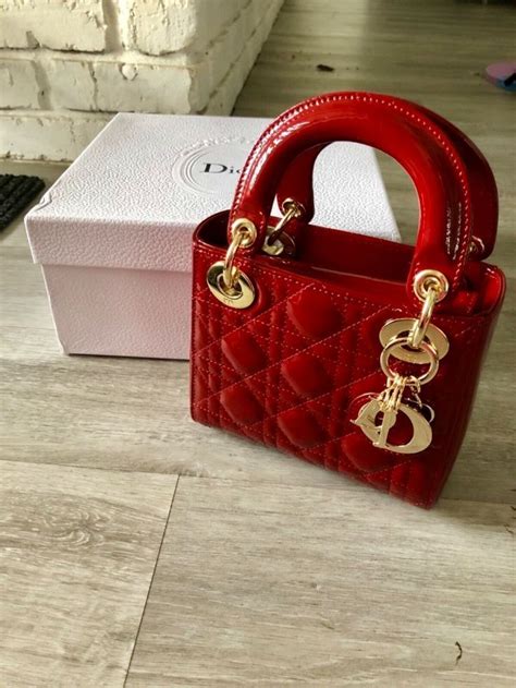 miss dior bag red|Dior lambskin bag price.